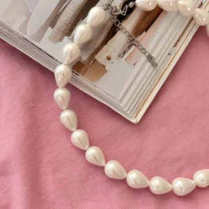 Колье Капельки из жемчуга майорки