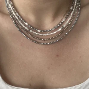 Колье многорядное