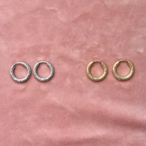 Серьги конго (трансформеры) фактурные