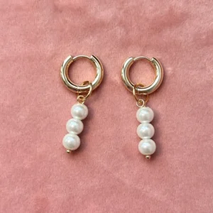 Подвеска палочка из жемчуга майорка