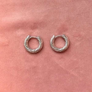 Серьги конго (трансформеры) Витые