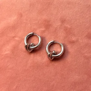 Подвеска Сердце бублик