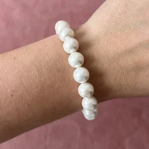 Браслет из крупного жемчуга майорки