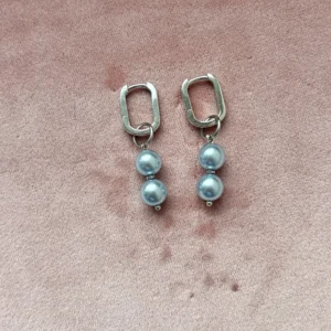 Подвеска из голубого жемчуга майорка