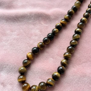 Колье из тигрового глаза. Коллекция LinkLab