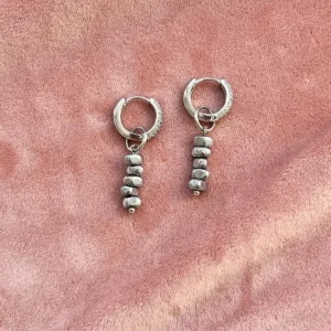 Подвеска Гематит галтовка