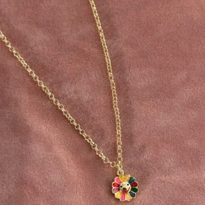 Цепочка с цветком