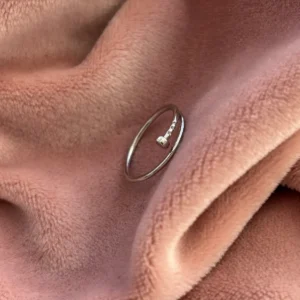 Кольцо гвоздь (на фалангу)