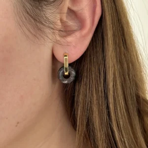 Подвеска Бублик из агата