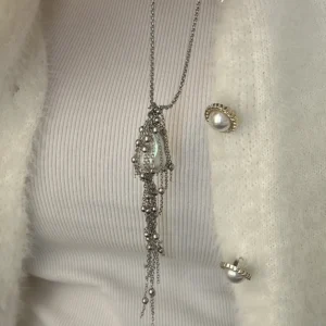 Подвеска на цепочке Северное сияние