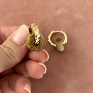 Подвеска Бублик из песочной яшмы