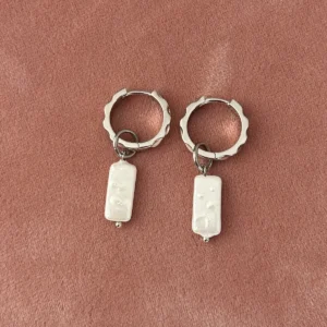 Подвеска из жемчуга майорки (прямоугольник)