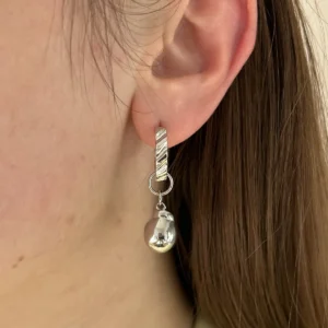 Подвеска барочная жемчужина из латуни