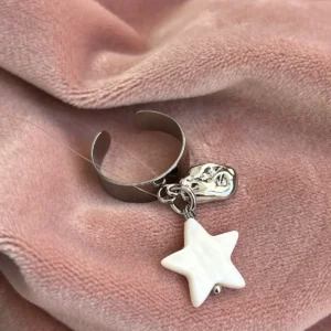 Кольцо с подвесками