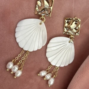 Серьги Морской бриз