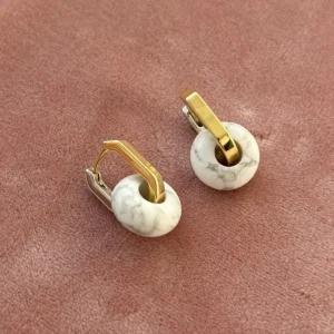 Серьги конго (трансформеры) Овал биколор