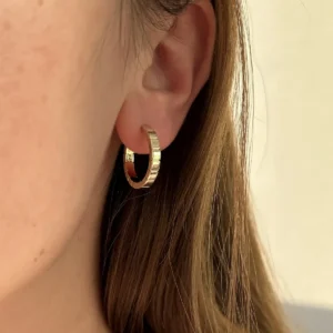 Серьги конго (трансформеры) Плиточка