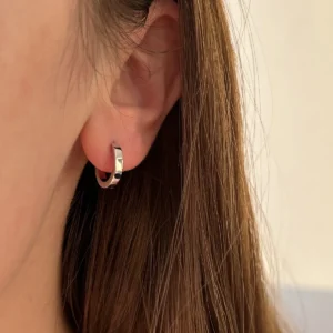 Серьги конго (трансформеры) плоские 14 мм