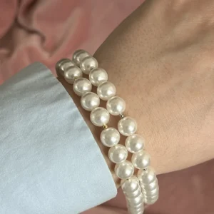 Браслет из жемчуга майорка 8 мм